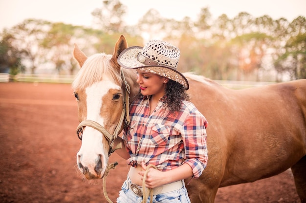 Photo cowgirl