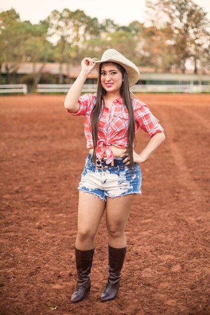 Photo cowgirl