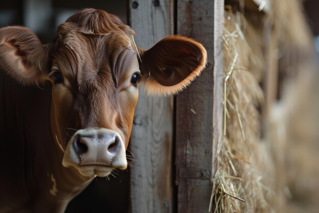 cows on the farm milk industry