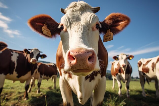 cows in a farm