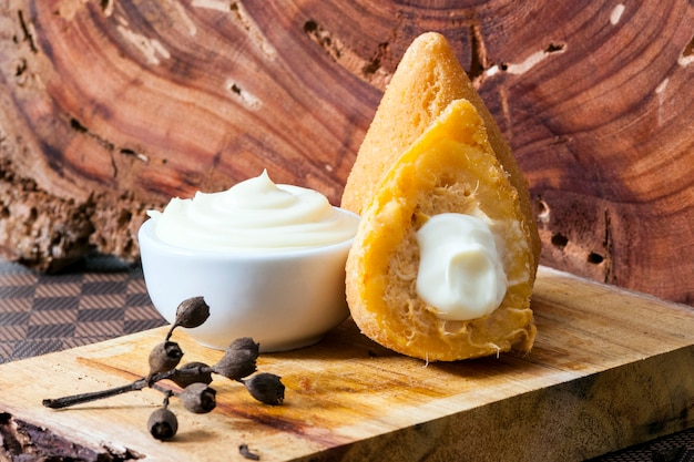 Coxinha of chicken, Brazilian snack