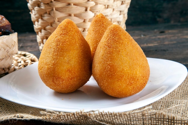 Coxinha van kip Braziliaanse snack