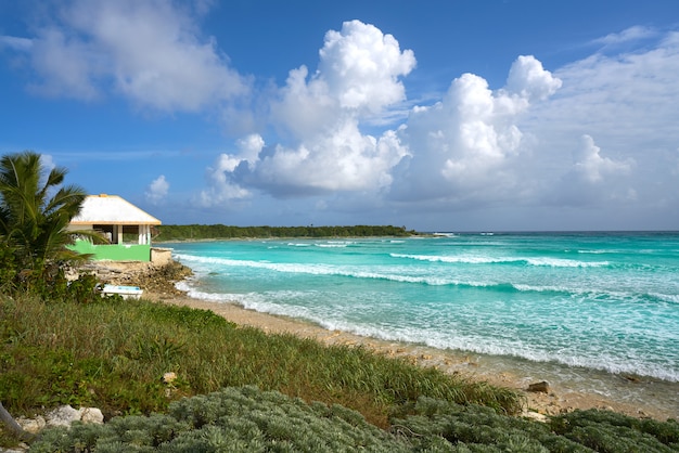 Cozumel island San Martin beach in Mexico