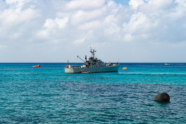 Cozumel Mexico December 24 2015 naval ship or military boat of p273 catoche