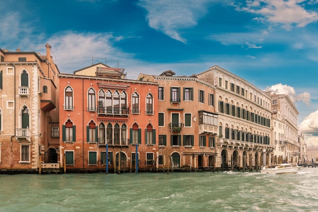 Фото Уютный городской пейзаж венеции