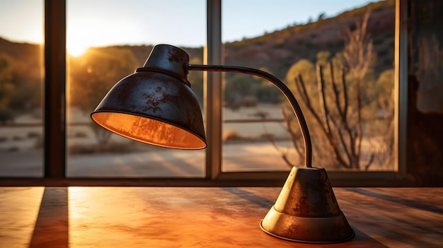 Cozy desk lamp