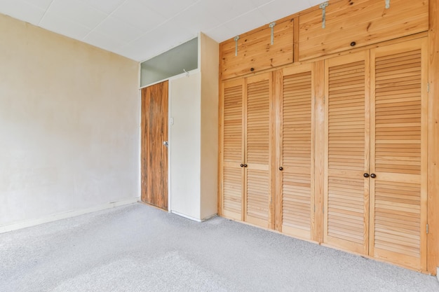 A cozy empty room in a luxury house