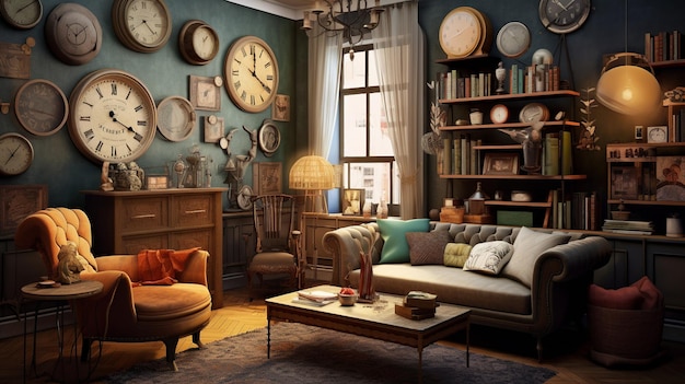 Cozy_Living_Room_Vintage