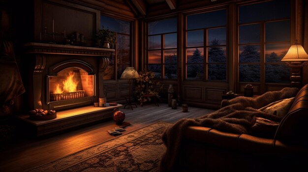 Cozy living room