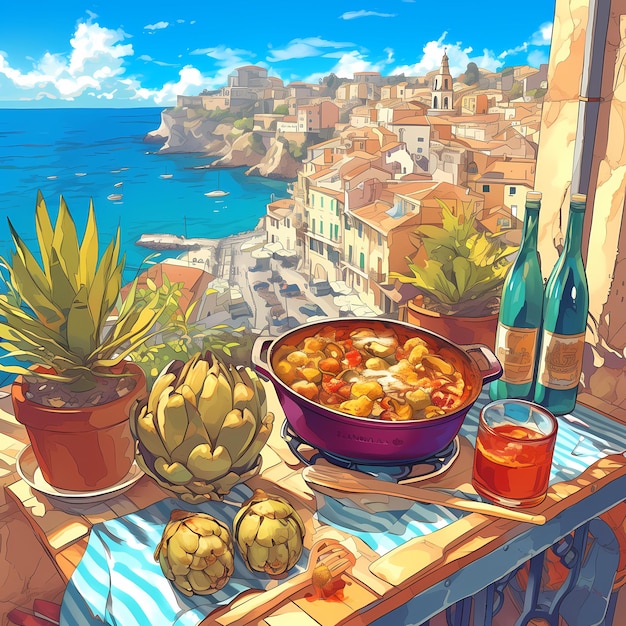 Cozy Seaside Culinary Escape