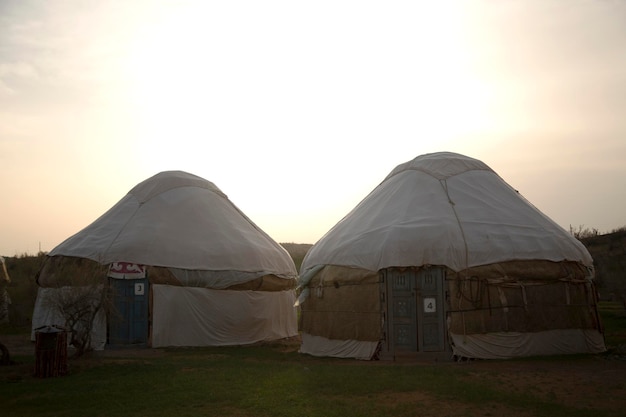 Cozy shelters from the desert heat