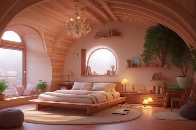 Cozy spacious room