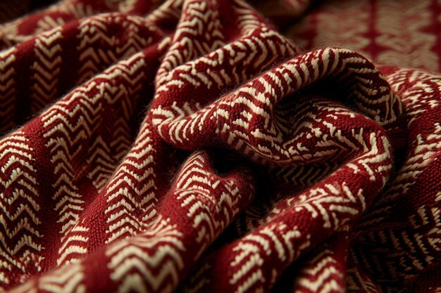 Photo cozy tweed pattern