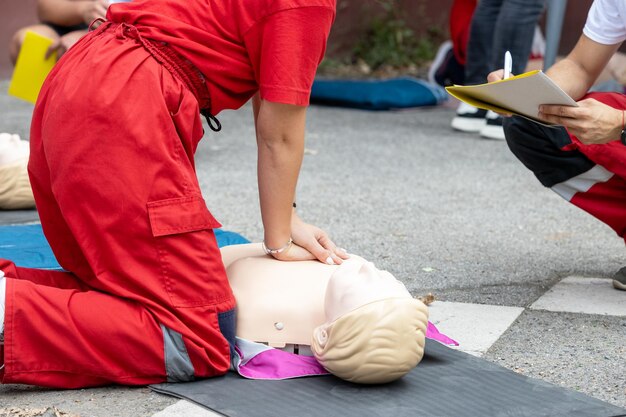 Фото Класс cpr и первой помощи