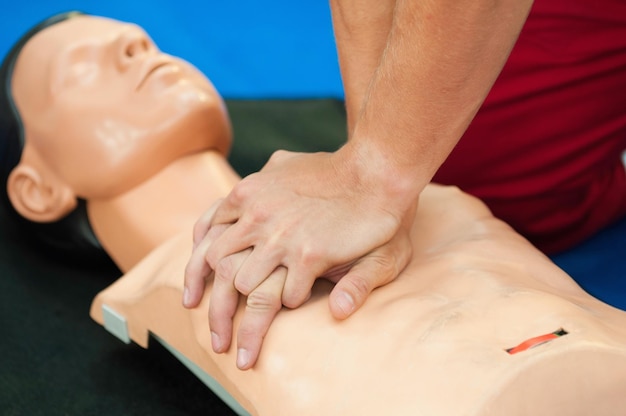 Photo cpr practice