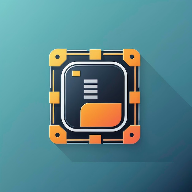 Photo cpu icon