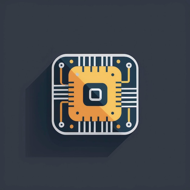 Photo cpu icon