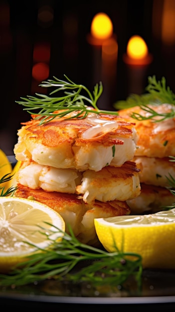 A crab cake is a variety of fishcake popular in the United States