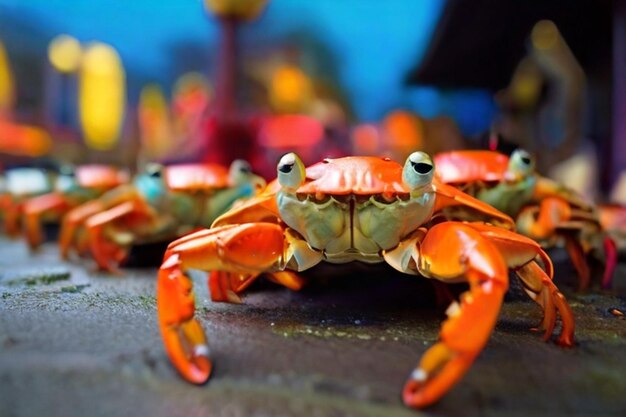 Photo crab cavalcade