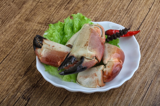 Crab claws