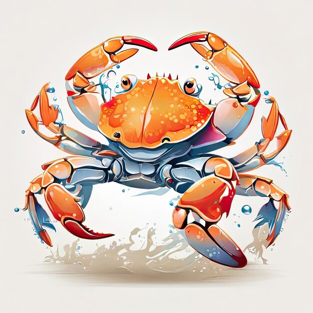 Photo crab illustration