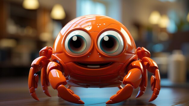 Crab robot HD 8K wallpaper Stock Photographic Image