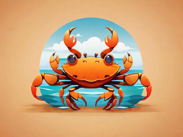 Photo crab vector