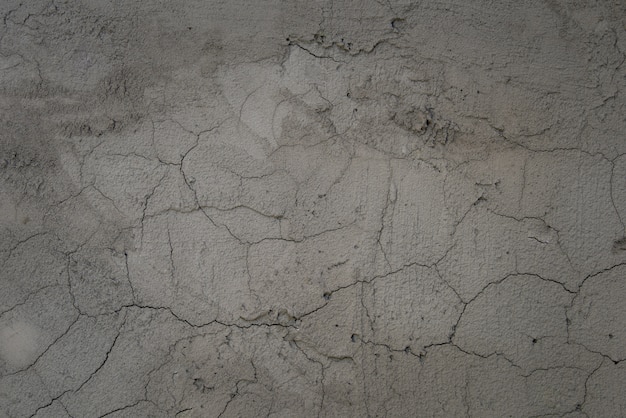 Crack cement wall for background texture, Detail of broken concrete wall