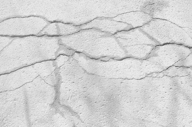 crack on the ground white background / abstract white vintage background broken texture