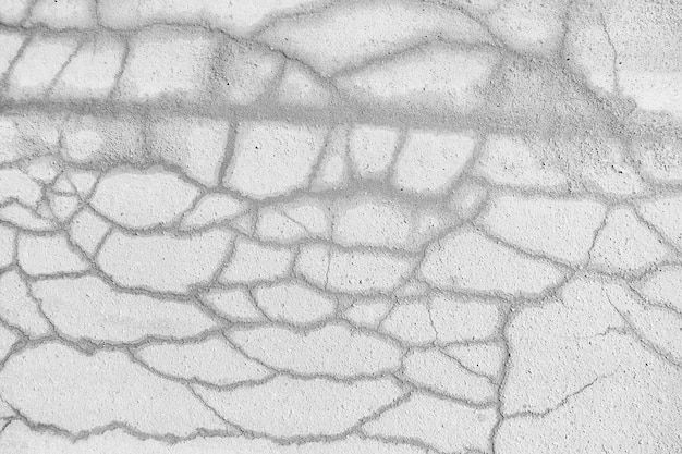 crack on the ground white background / abstract white vintage background broken texture