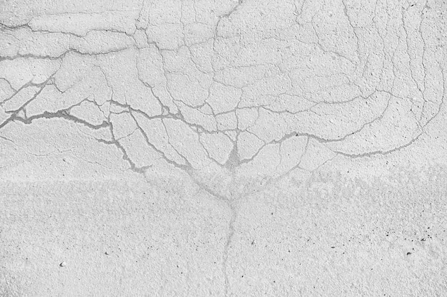 地面にひび割れ白い背景/抽象的な白いヴィンテージ背景壊れたテクスチャ