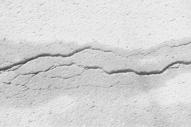 crack on the ground white background / abstract white vintage background broken texture