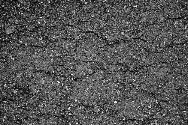 Photo crack and texture of asphalt road background