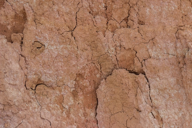 Fondo incrinato di struttura del pavimento dell'argilla