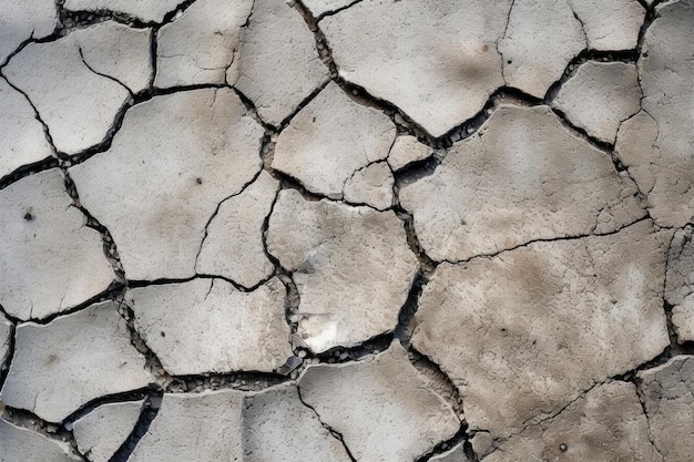 Cracked Concrete Background