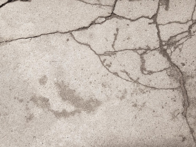 Cracked concrete wall texture