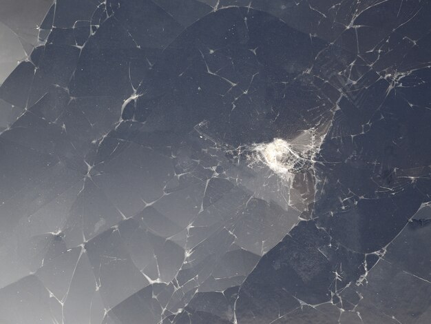 Cracked glass of broken lcd display screen background