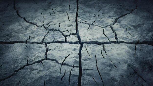 Cracked grey stone background