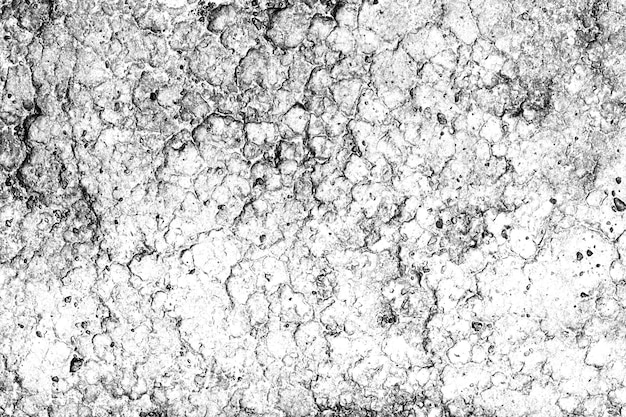 Cracked ground black and white texture