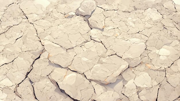 Cracked ground from above arid soil mud crack texture background