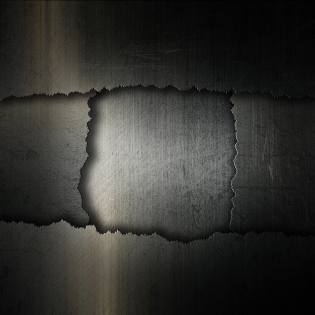 Cracked grunge metal background