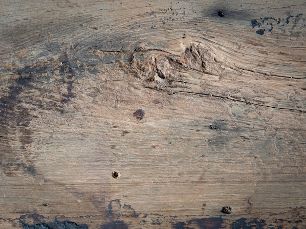 Photo cracked old wood plank