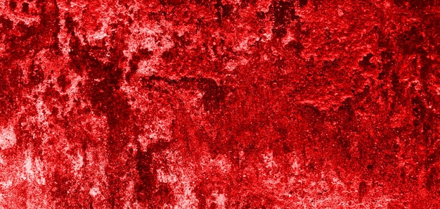 Фото Треснувший красный фон стены страшная кровавая текстура стены белая стена с брызгами крови для ужаса или фона концепции хэллоуина