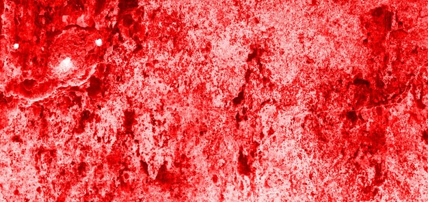 Cracked red wall background scary bloody wall texture white wall with blood splatter for horror or halloween concept background