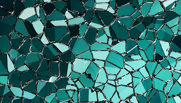 Cracked shards of glass wallpaper background smashed glass texture