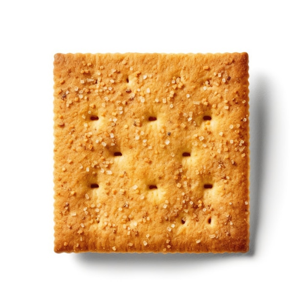 Cracker Isolated on White Background