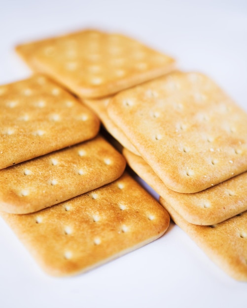 Cracker koekjes eten