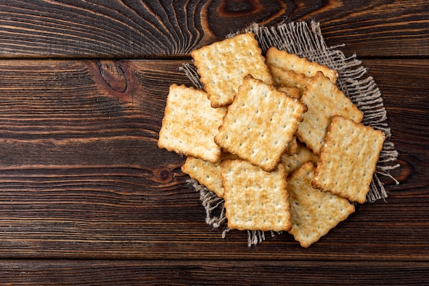 Cracker koekjes met sesam