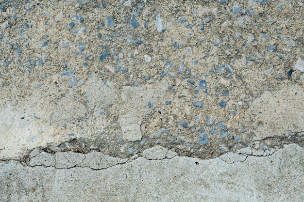 Cracks in cement wall background mortar concrete