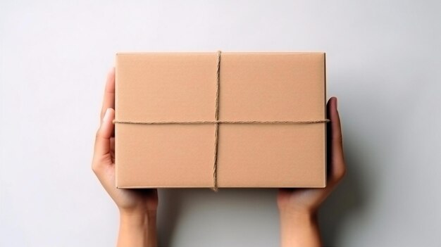 Photo craft box ecommerce delivery